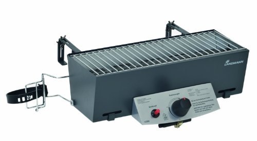 Landmann Gas - Balkongrill, Silber, 50 x 25,5 x 21,5 cm