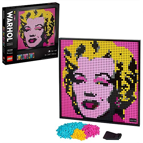 LEGO Art Andy Warhol’s Marilyn Monroe Set