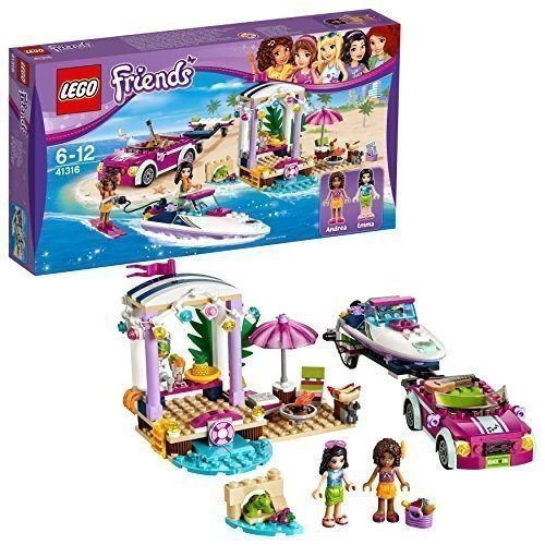 LEGO Friends Andreas Rennboot-Transporter