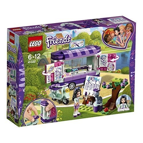 LEGO Friends Emmas rollender Kunstkiosk, Cooles Kinderspielzeug