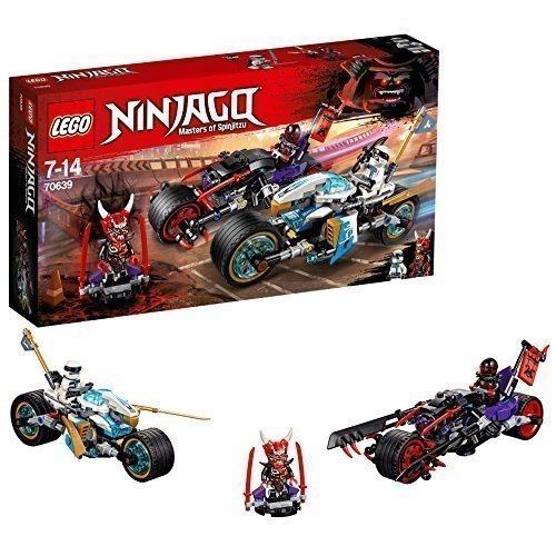 LEGO Ninjago 70639 - Straßenrennen des Schlangenjaguars, Cooles Kinderspielzeug
