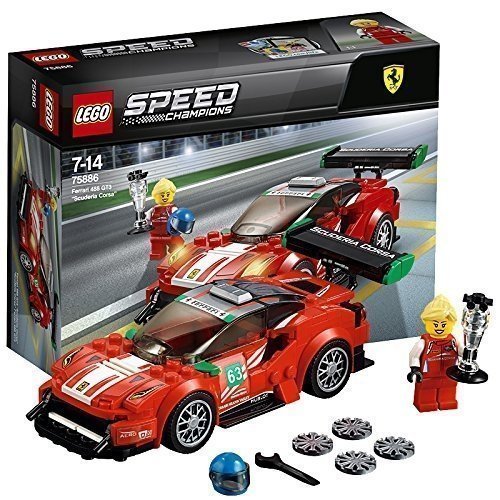 LEGO Speed Champions Ferrari 488 GT3 „Scuderia Corsa“ 75886 Konstruktionsspielzeug
