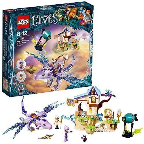 Lego Elves Aira und das Lied des Winddrachen 41193 Spielzeug für Mädchen und Jungen