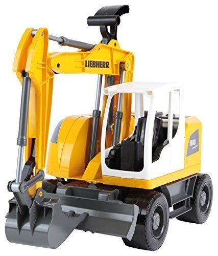 Lena 04601 - Worxx Schaufelbagger Modell Liebherr A918 Compact Litronic, ca. 48 cm