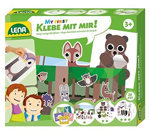 Lena My First Bastelset Klebe mit mir Waldtiere