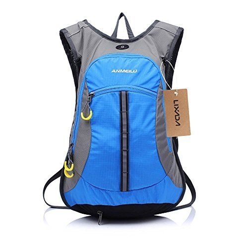 Lixada Wasserabweisend Schulter Fahrrad Rucksack für Mountain Radreisen Wandern Camping Wassertasch