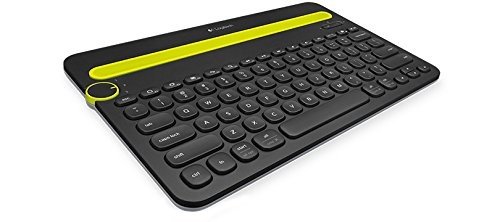 Logitech K480 kabellose Bluetooth-Tastatur für Computer, Tablet und Smartphone (QWERTZ) schwarz