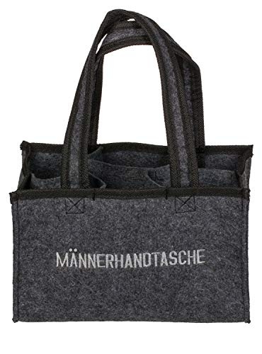 Männerhandtasche aus Filz