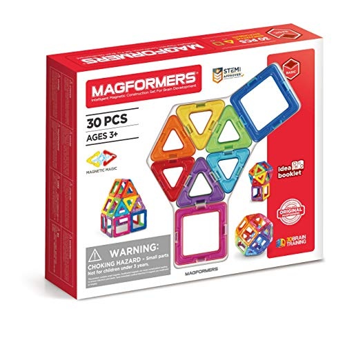 Magformers 274-07 - Regenbogenset, 30-teilig