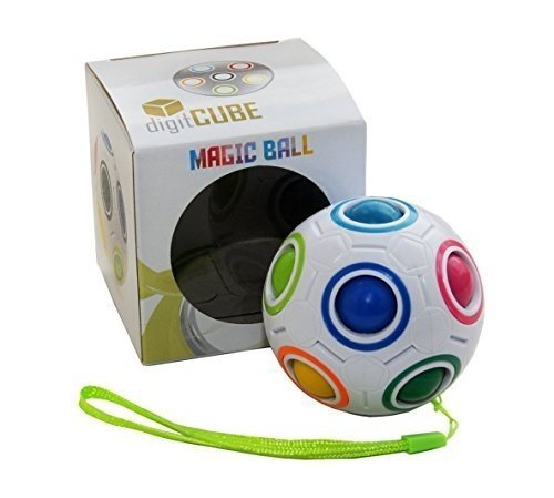 Magic Ball Regenbogen Puzzle Zauberball für Kinder Erwachsene - Fidget Cube Ball Spielzeug für Kon