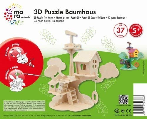 Marabu Baumhaus 3D Puzzle