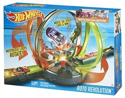 Mattel FDF26 Hot Wheels, Mega-Looping Crashbahn