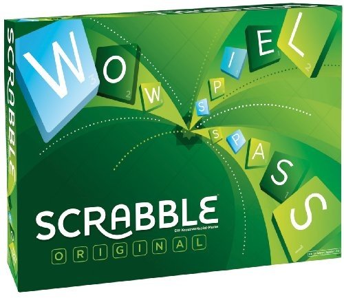 Mattel Scrabble Original Kreuzwortspiel