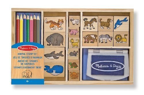 Melissa & Doug Stempelsortiment Tiere