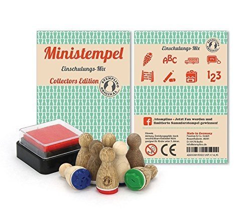Mini Stempel Set "Einschulungs Mix" von Stemplino