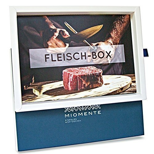Miomente FLEISCH-Box: Fleisch-Kochkurs Gutschein - Geschenk-Idee Erlebnisgutschein