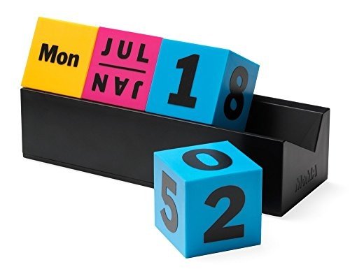 MoMA Ewiger Kalender Cubes, CMYK