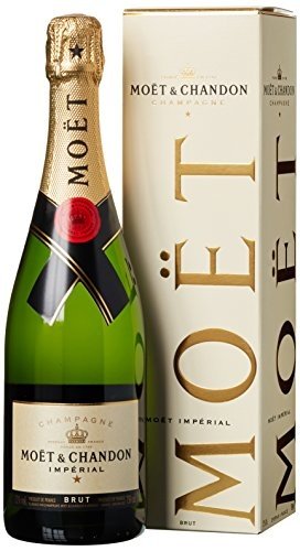 Moët & Chandon Brut Impérial Champagner mit Geschenkverpackung (1 x 0.75 l)