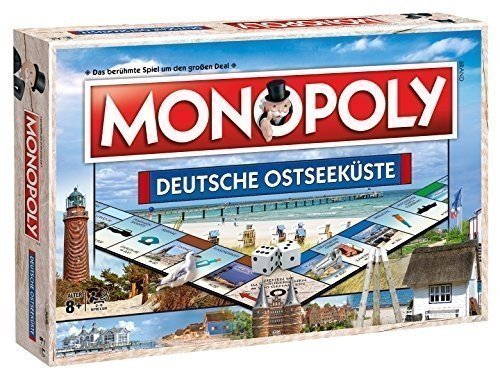 Monopoly Deutsche Ostseeküste | Regional Edition | Ostsee | Fehmarn | Mecklenburg-Vorpommern | Bret