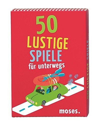 Moses 50 lustige Spiele für unterwegs