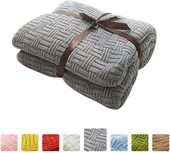 MYLUNE HOME Baumwolle Strickdecke