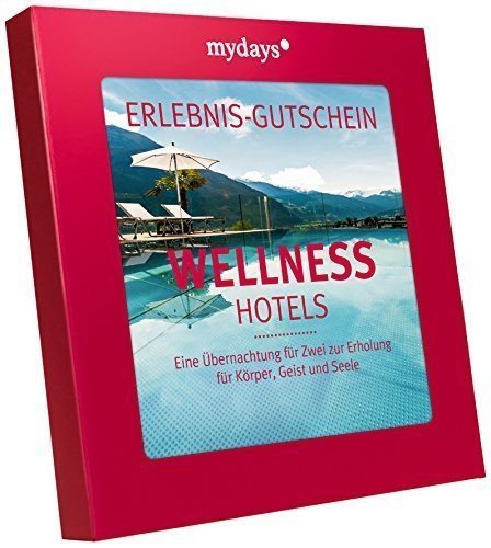 mydays Hotel-Gutschein WELLNESSHOTELS |1 Übernachtung mit Frühstück für 2 Personen |über 70 Hot