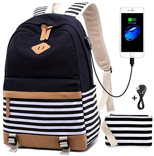 Netchain Schulrucksack Canvas