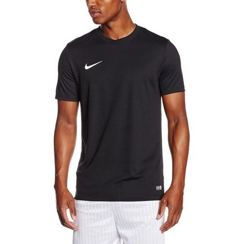 NIKE Herren Kurzarm Trikot Park VI, schwarz (Black/White), Gr. L