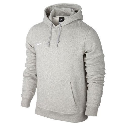 Nike Herren Kapuzenpullover Team Club, Grau (Grey Heather/White), M