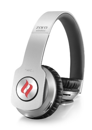 Noontec MF3116(S) Zoro Bluetooth On-Ear-Kopfhörer Wireless (3,5mm Klinke) silber
