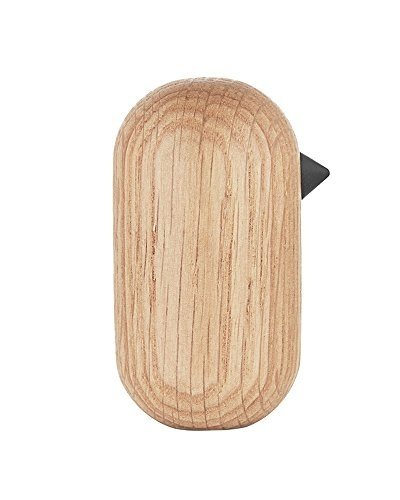 Normann Copenhagen Dekovogel Little Bird - Eichenholz Ø 3,8 cm Oak Höhe 7 cm