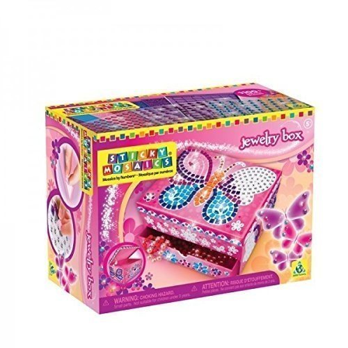 Orb Factory Sticky Mosaics Jewellery Box