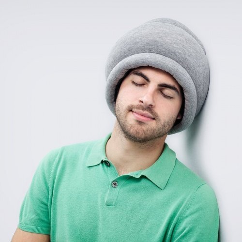 OstrichPillow Powernapping Kissen - Grau