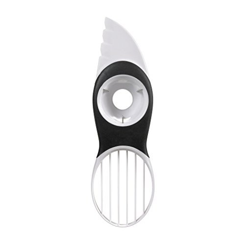 OXO Good Grips 3-in-1-Avocadoschneider, Weiss