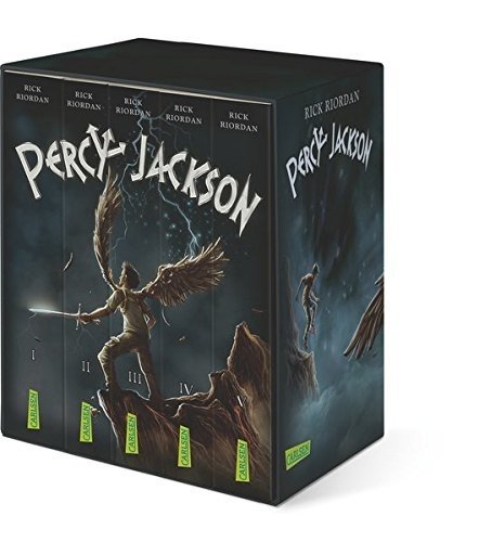 Percy-Jackson-Taschenbuchschuber: Alle fünf Bände im Schuber