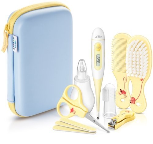 Philips AVENT SCH400/00 Babypflege-Set enthält alle Pflegeartikel, gelb