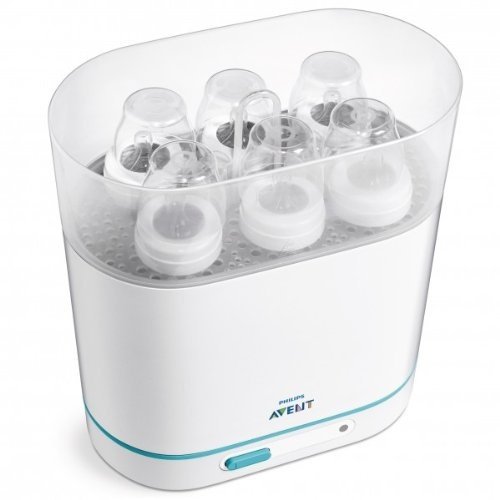 Philips Avent SCF285/02 Elektrischer 3-in-1 Dampfsterilisator