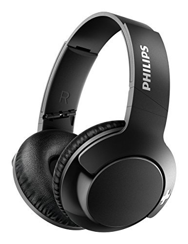 Philips SHB3175BK BASS+ Over-Ear Bluetooth-Kopfhörer (13 Stunden Akku, satter Bass, Freisprechfunkt