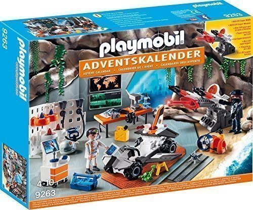 PLAYMOBIL 9263 - Adventskalender "Spy Team Werkstatt"