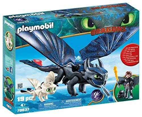 PLAYMOBIL Dragons Ohnezahn und Hicks Spielset