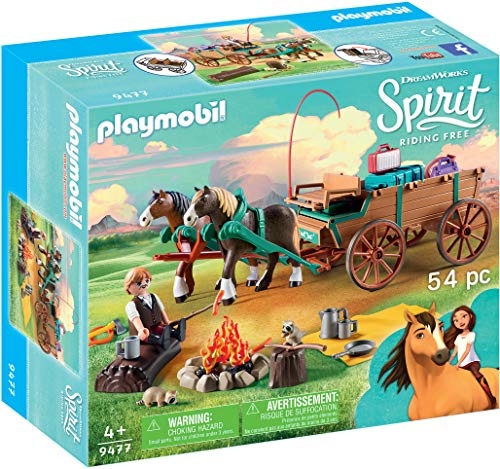 PLAYMOBIL DreamWorks Vater Jim mit Kutsche