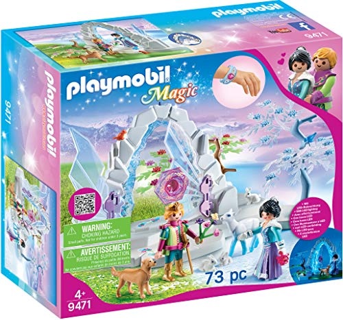 PLAYMOBIL Magic Kristalltor zur Winterwelt mit Lichteffekt und magischem Armreif