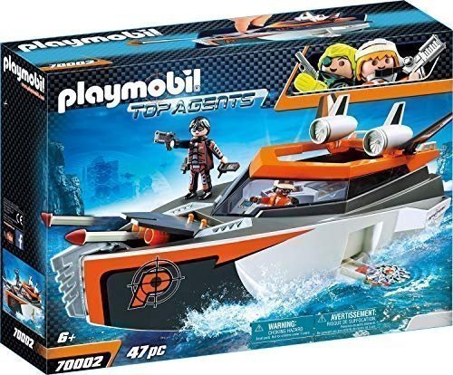 PLAYMOBIL Top Agents Spy Team Turboship