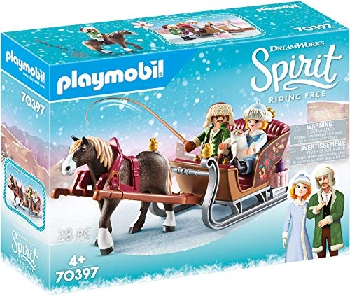 PLAYMOBIL Winterliche Schlittenfahrt