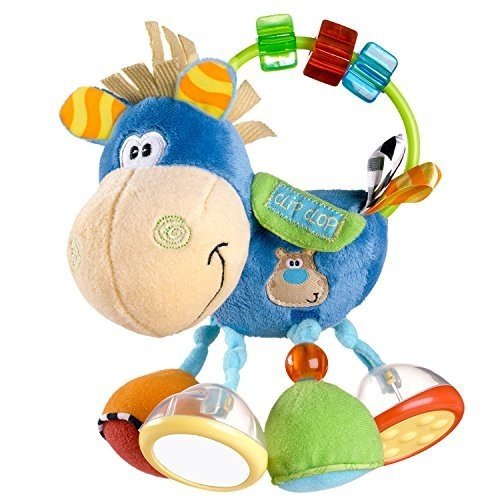 Playgro 40016 Klipp Klapp Pferd mit Rassel