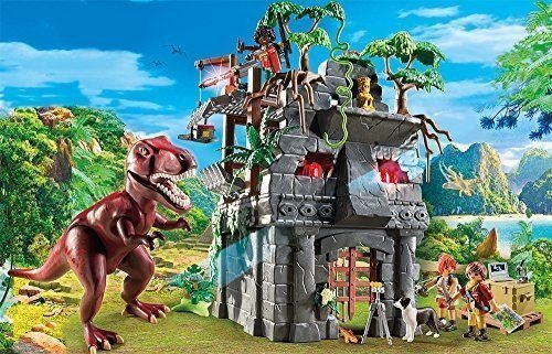 Playmobil Basecamp mit T-Rex Spiel