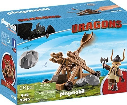 Playmobil Grobian mit Katapult