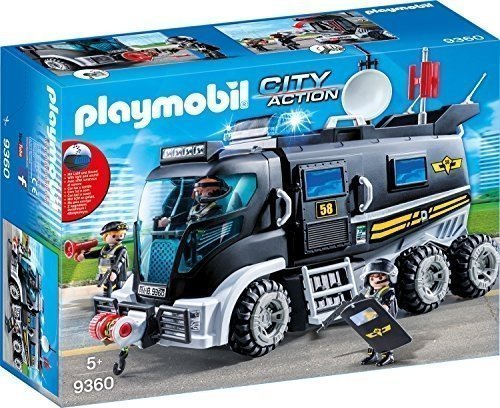 Playmobil SEK-Truck mit Licht und Sound Spiel
