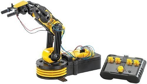 Playtastic Roboterarm: Baukasten Roboter-Arm (Roboterarm selber Bauen)