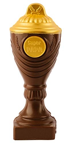 Pokal aus Schokolade Super Papa